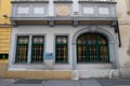 Mozart`s house in Vienna Austria Royalty Free Stock Photo