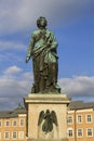 Mozart statue in Mozartplatz, Salzburg, Austria Royalty Free Stock Photo