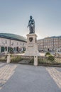 Mozart statue in Salzburg, Austria Royalty Free Stock Photo