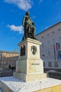 Mozart statue in Salzburg Austria Royalty Free Stock Photo