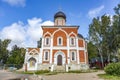 Beautiful brick church of Peter and Paul in Mozhaysk, Russia