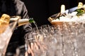 Moet & Chandon champagne tasting in event serving champagne