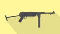 Mp40 german submachine gun world war 2 classic