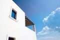 Detail of a typical house at Kythera island, Greece. Royalty Free Stock Photo