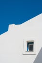 Detail of a house at Kythera island, Greece. Royalty Free Stock Photo