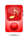 Mp3 player Royalty Free Stock Photo