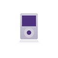 mp3 player. Vector illustration decorative design Royalty Free Stock Photo