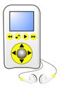 Mp3 player Royalty Free Stock Photo