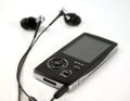 MP4 PLAYER Royalty Free Stock Photo