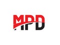 MPD Letter Initial Logo Design
