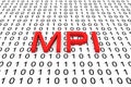 MPI in the form of binary code