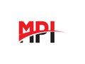 MPI Letter Initial Logo Design