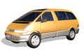 Mpv car Royalty Free Stock Photo