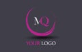 MQ M Q Letter Logo Design