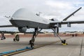 MQ-9 Reaper drone in Anchorage, Alaska Royalty Free Stock Photo