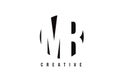 MR M R White Letter Logo Design with Circle Background.