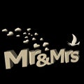 Mr and mrs in 3D