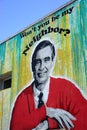 Mr. Rogers - street art