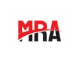 MRA Letter Initial Logo Design