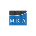 MRA letter logo design on black background.MRA creative initials letter logo concept.MRA letter design