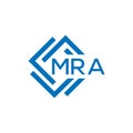 MRA letter logo design on white background. MRA creative circle letter logo concept. MRA letter design.MRA letter logo design on