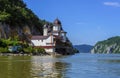 Mraconia Monastery on Danube coastline Royalty Free Stock Photo