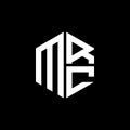 .MRC logo MRC icon MRC monogram MRC letter minimalist Circle flat Unique modern abstract logo design Royalty Free Stock Photo
