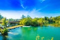 Mreznica river, Karlovac county, Croatia Royalty Free Stock Photo