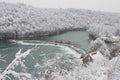 Mreznica river in Winter Royalty Free Stock Photo