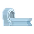 Mri diagnosis icon cartoon vector. Magnetic tomography