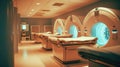Mri Machine In A Hospital Radiology Department. Generative AI Royalty Free Stock Photo