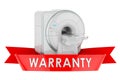 MRI machine magnetic resonance imaging scanner warranty concept. 3D rendering Royalty Free Stock Photo