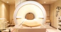 MRI or Magnetic resonance imaging scanner in Hospital.