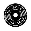 Mri Scan rubber stamp