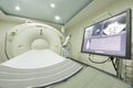 MRI scanner room Royalty Free Stock Photo