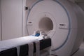 MRI scanner room Royalty Free Stock Photo