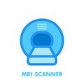 MRI scanner vector icon Royalty Free Stock Photo