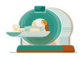 Mri scanning or computer tomography diagnostic method Royalty Free Stock Photo