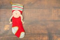 Mrs. Claus made with wool, Santa Claus, Merry Christmas