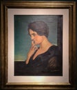 Mrs Gartzen, painting by Giorgio de Chirico