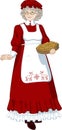 Mrs Santa Claus Mother Christmas character