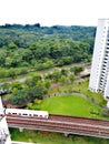 MRT train at Choa Chu Kang