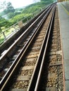MRT Train Tracks Royalty Free Stock Photo
