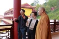 Ms huangling visited brahma temple
