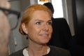 MS.INGER STOJBERG _MINISTER FOR INTEGRATION Royalty Free Stock Photo