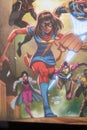 Ms Marvel comic cover featuring a muslim superhero