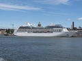 MS Nautica cruiseferry in Helsinki Royalty Free Stock Photo