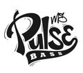 Ms pulse logo design, creative lettering, vector illustration