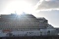 MS Riviera, an Oceania Cruise Ship Docked in Roseau, Dominica