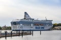 MS Silja Serenade cruiseferry Silja Line in port of Helsinki, Finland Royalty Free Stock Photo